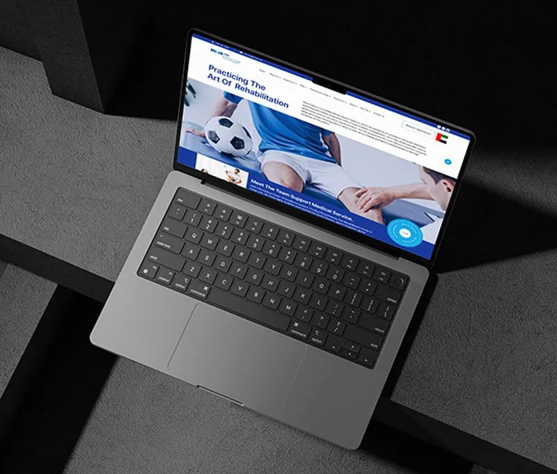 HMS FMCE website designed by Codeeo